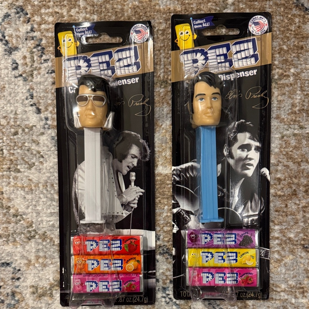 Elvis Presley PEZ Dispensers Set